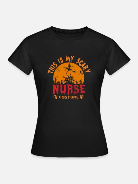 This Is My Scary Nurse Costume - Women's T-Shirt - black