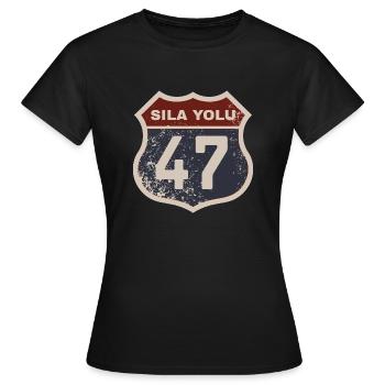 Mardin - Frauen T-Shirt - Schwarz - Vorne - AI Model Female 172 dark (172cm)