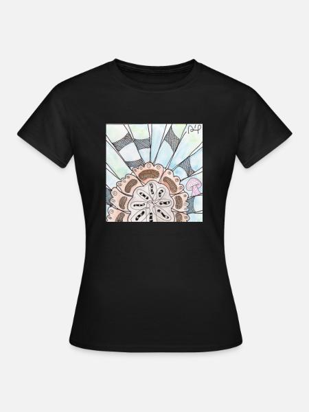 Wirrwarr 25 - Frauen T-Shirt - Schwarz