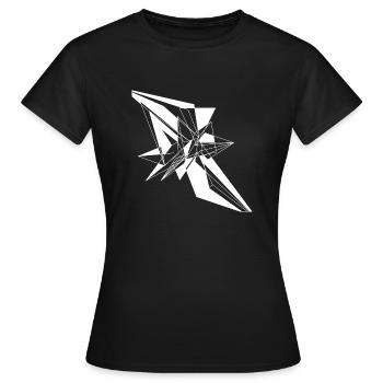 Technological Series - Women's T-Shirt - black - Front - AI Model Female 172 dark (172cm)