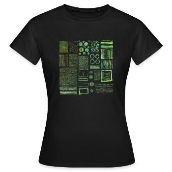 Graphique - T-shirt Femme - noir - Devant - AI Model Female 172 dark (172cm)