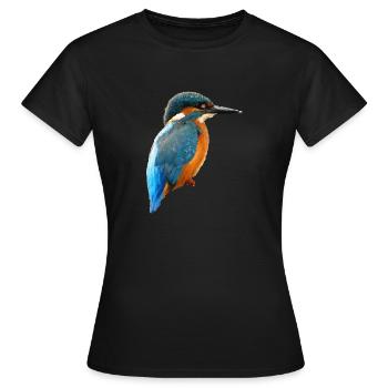 Vogel - Frauen T-Shirt - Schwarz - Vorne - AI Model Female 172 dark (172cm)