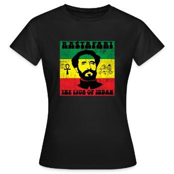 Reggae eu - Women's T-Shirt - black - Front - AI Model Female 172 dark (172cm)