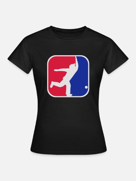 Kegeln - Frauen T-Shirt - Schwarz