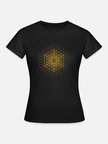 Symbole de mise à niveau de Metatron - Dame-T-shirt - sort