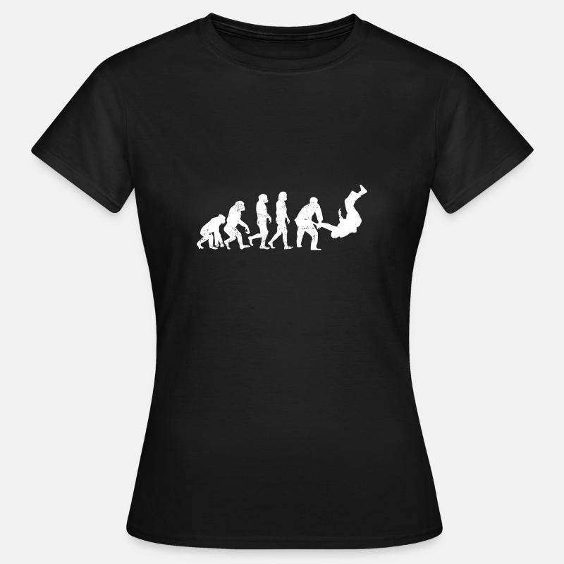 Evolution Judo - T-shirt Femme - noir