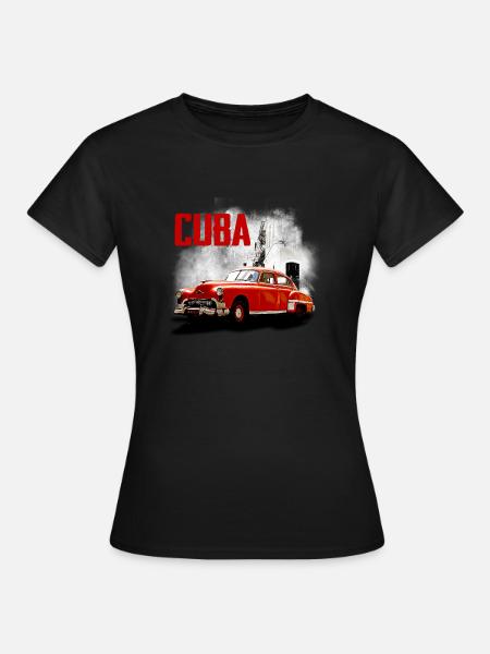 cubancar - Frauen T-Shirt - Schwarz