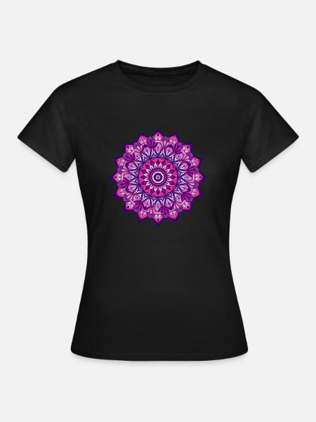 Spiritual mandala - Women's T-Shirt - black
