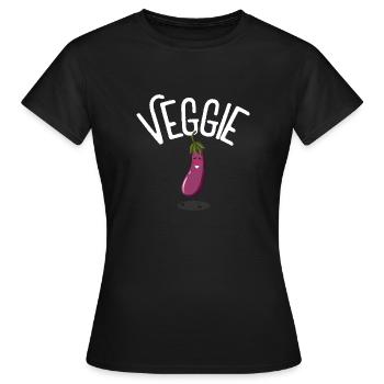 Moar Veggie - T-shirt Femme - noir - Devant - AI Model Female 172 dark (172cm)