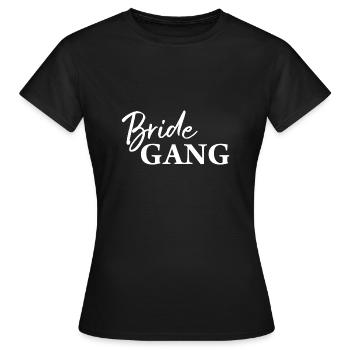 Cadeau de mariage - T-shirt Femme - noir - Devant - AI Model Female 172 dark (172cm)