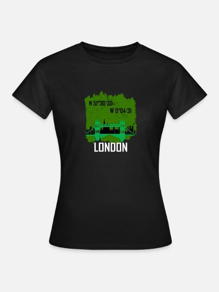 London Tower Bridge - Women's T-Shirt - black
