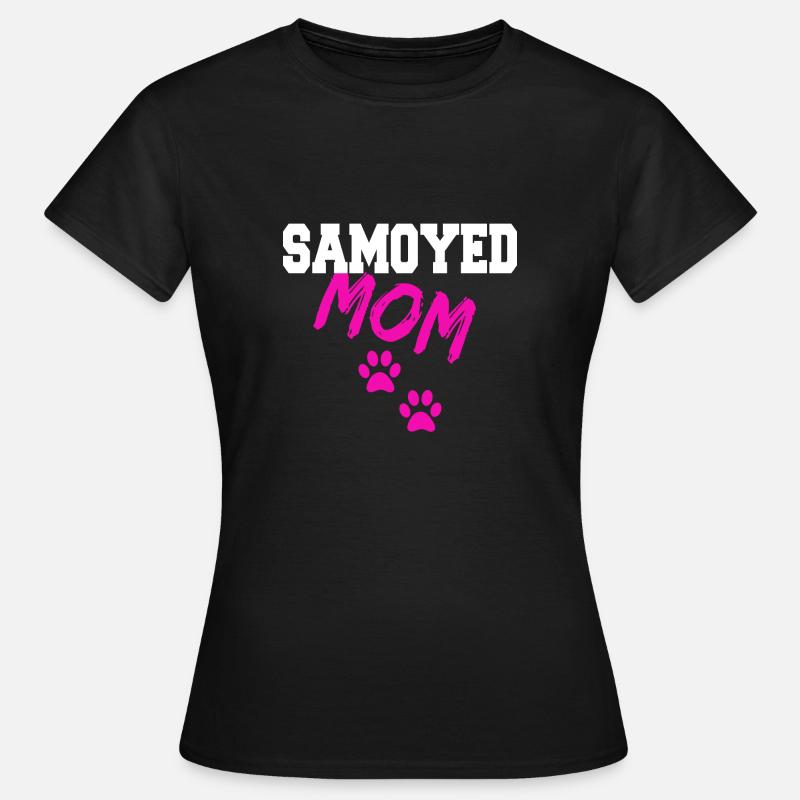 Samoyed mom - Women's T-Shirt - black