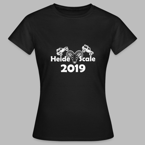 HeideScale 2019 weisser Aufdruck - Frauen T-Shirt
