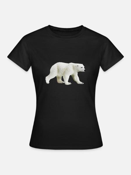 eisbär design - Frauen T-Shirt - Schwarz