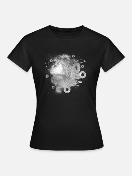 Abstract 7 - Women's T-Shirt - black