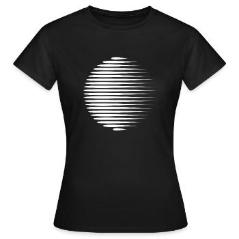 planète - T-shirt Femme - noir - Devant - AI Model Female 172 dark (172cm)