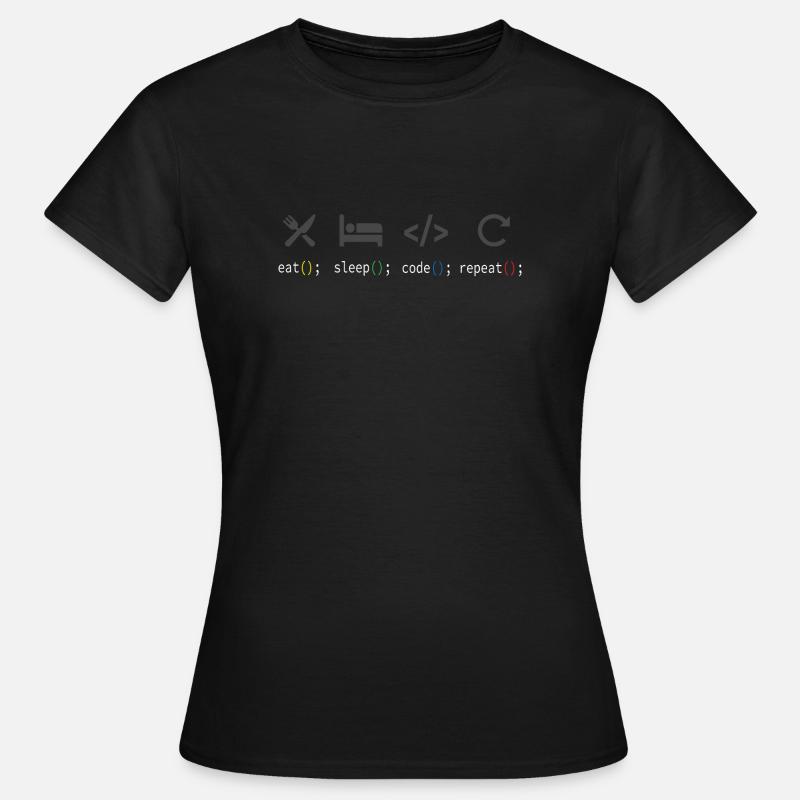 Coding - Women's T-Shirt - black