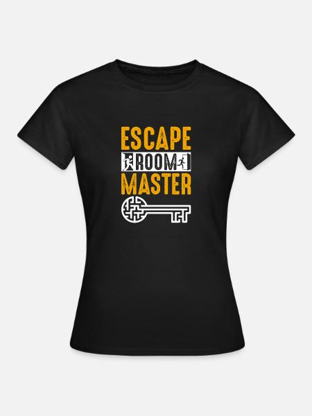 Escape Room Master - Frauen T-Shirt - Schwarz