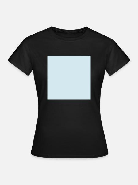 Neuwertige anpassbare Gesichtsmaske - Frauen T-Shirt - Schwarz