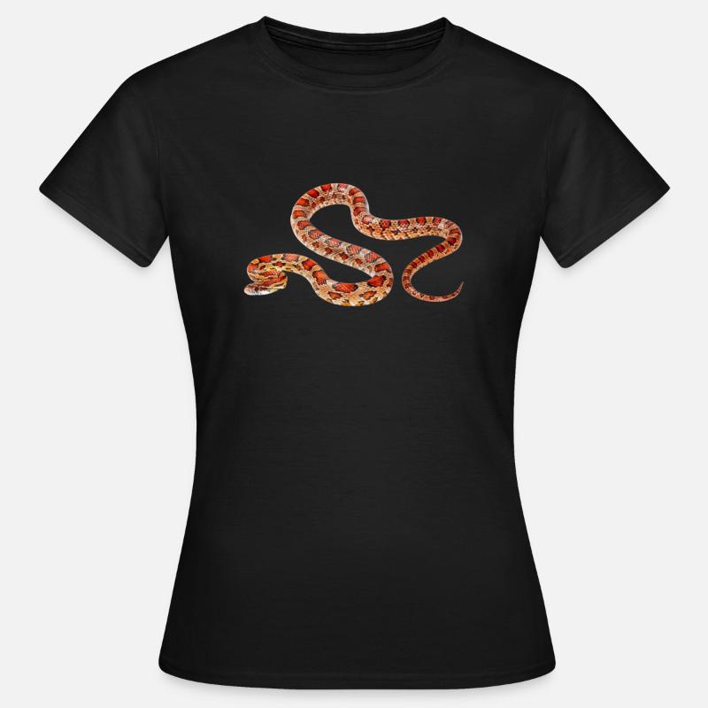 Corn snake - Women's T-Shirt - black