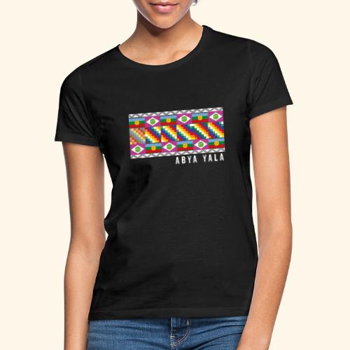 ABYA YALA Wiphala Native - Frauen T-Shirt