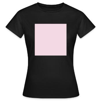 Pink, pink, dark pink (also customizable) - Women's T-Shirt - black - Front - AI Model Female 172 dark (172cm)