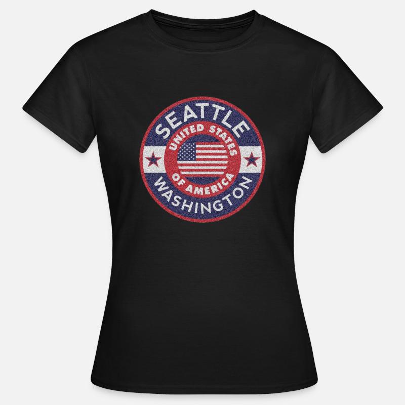 SEATTLE - Women's T-Shirt - black