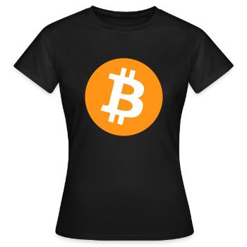 Bitcoin - T-shirt Femme - noir - Devant - AI Model Female 172 dark (172cm)