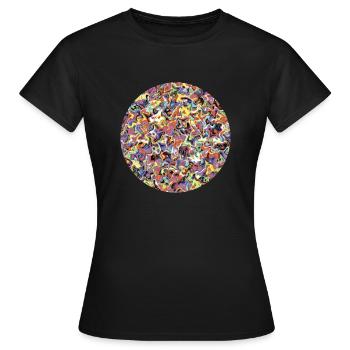 Nudelsuppe - Frauen T-Shirt - Schwarz - Vorne - AI Model Female 172 dark (172cm)