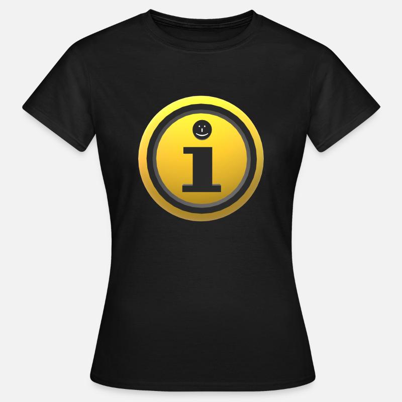 3D Information - Women's T-Shirt - black