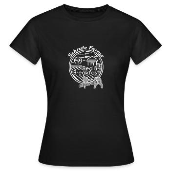 BnB and Self Defense - Women's T-Shirt - black - Front - AI Model Female 172 dark (172cm)