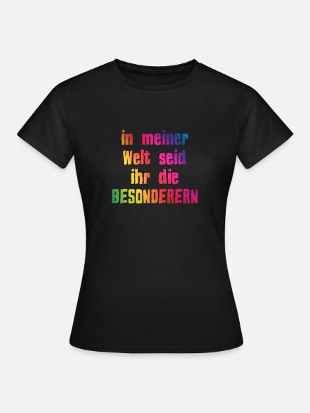 Autismus - Frauen T-Shirt - Schwarz