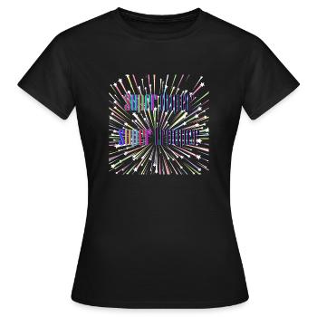 super trooper - T-shirt Femme - noir - Devant - AI Model Female 172 dark (172cm)