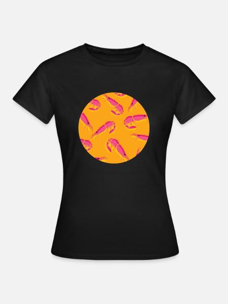 Krabben - Frauen T-Shirt - Schwarz