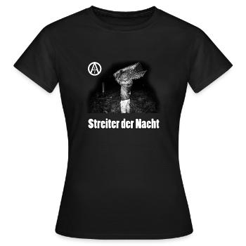 ALF Streiter der Nacht - Frauen T-Shirt - Schwarz - Vorne - AI Model Female 172 dark (172cm)