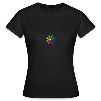 shoes multicolor - Women's T-Shirt - black - Front - AI Model Female 172 dark (172cm)