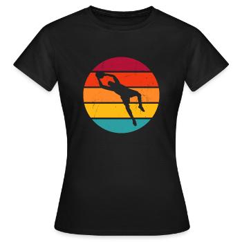 Football Gardien de but Footballeurs Gardiens de but Gardiens de but - T-shirt Femme - noir - Devant - AI Model Female 172 dark (172cm)