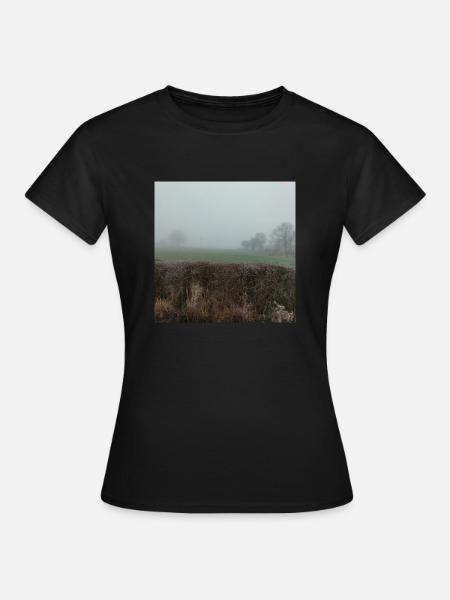 Nebel - Frauen T-Shirt - Schwarz