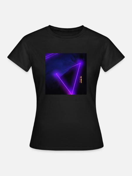 Purple Feeling #2 - Frauen T-Shirt - Schwarz