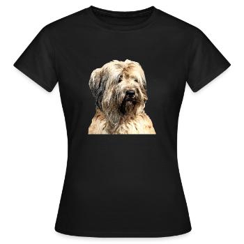 Berger Catalan - T-shirt Femme - noir - Devant - AI Model Female 172 dark (172cm)