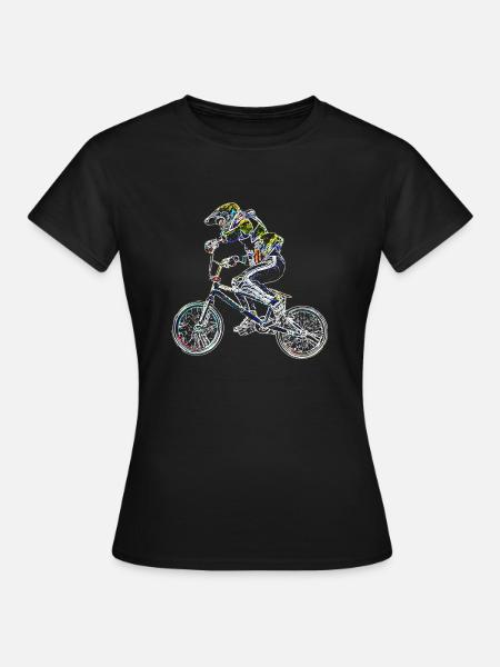 BMX - Frauen T-Shirt - Schwarz