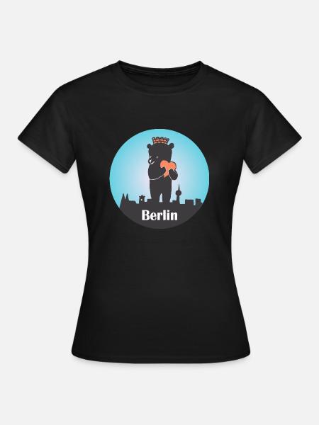 Berlin - Frauen T-Shirt - Schwarz