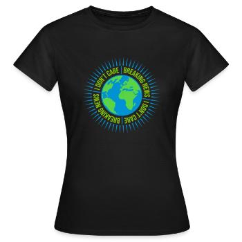 Les dernières nouvelles ne le font pas - T-shirt Femme - noir - Devant - AI Model Female 172 dark (172cm)