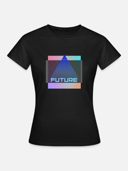future - Frauen T-Shirt - Schwarz