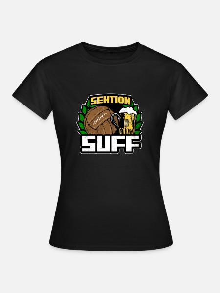 Ultas - Sektion Suff - Frauen T-Shirt - Schwarz