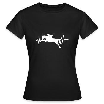 Ride - Women's T-Shirt - black - Front - AI Model Female 172 dark (172cm)