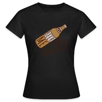 Beer Me Me marier - T-shirt Femme - noir - Devant - AI Model Female 172 dark (172cm)