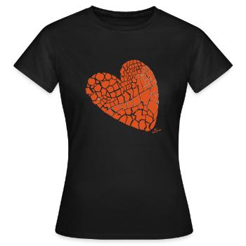 STÜCKE - Frauen T-Shirt - Schwarz - Vorne - AI Model Female 172 dark (172cm)
