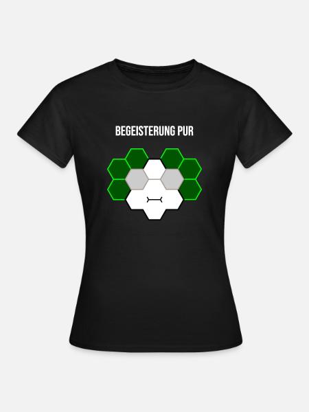 Begeisterung pur - Frauen T-Shirt - Schwarz