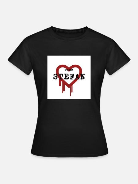 Team STEFAN - Frauen T-Shirt - Schwarz